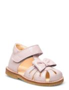 Sandals - Flat - Closed Toe - Shoes Summer Shoes Sandals Pink ANGULUS