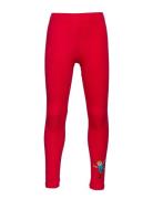 Pippi Leggings Bottoms Leggings Red Martinex