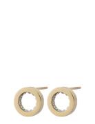 Monaco Studs Mini Accessories Jewellery Earrings Studs Gold Edblad