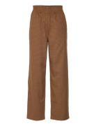 Kissz Pants Bottoms Trousers Straight Leg Brown Saint Tropez