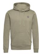 Lars Organic/Recycled Hoodie Tops Sweat-shirts & Hoodies Hoodies Khaki...