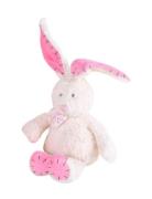 Organic Cotton Bunny 18 Cm Toys Soft Toys Stuffed Animals Pink Tikiri