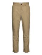 Parker Logo Twill Pants Bottoms Trousers Chinos Beige Les Deux