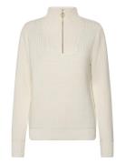 Kalioa Knit Pullover Tops Knitwear Jumpers White Kaffe