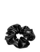 Vegan Scrunchie Accessories Hair Accessories Scrunchies Black Corinne