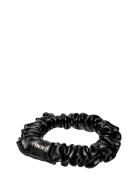 Vegan Scrunchie Narrow Accessories Hair Accessories Scrunchies Black C...