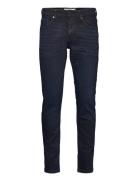 Slim Piers Blue Black Denim Bottoms Jeans Slim Blue Tom Tailor