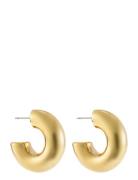 Ivy Chunky Hoops Accessories Jewellery Earrings Hoops Gold By Jolima