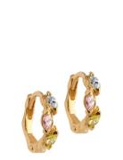 Hoops, Laia Accessories Jewellery Earrings Hoops Gold Enamel Copenhage...