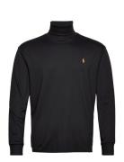 50/1 Interlock-Lsl-Plo Tops T-shirts Long-sleeved Black Polo Ralph Lau...