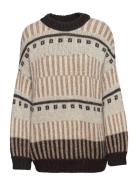 Ethno Unisex Sweater Tops Knitwear Jumpers Multi/patterned The Knotty ...