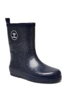 Rubber Boot Glitter Jr Shoes Rubberboots High Rubberboots Black Hummel