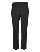 Meta Bottoms Trousers Straight Leg Black Max&Co.