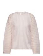 Annica Blouse 14512 Tops Blouses Long-sleeved Pink Samsøe Samsøe