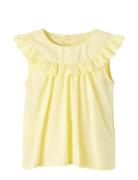 Nmffetulle Top Tops Blouses & Tunics Yellow Name It