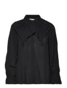 Bellenn Tops Blouses Long-sleeved Black Noa Noa