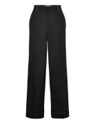 Andela-M Bottoms Trousers Wide Leg Black MbyM