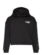 Ess Tape Hoodie Fl G Sport Sweat-shirts & Hoodies Hoodies Black PUMA