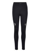 Motion Mesh Tights Sport Running-training Tights Black Röhnisch