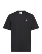 B+F Trefoil Tee Sport T-shirts Short-sleeved Black Adidas Originals