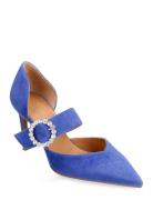 A4613 Shoes Heels Pumps Classic Blue Billi Bi