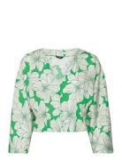 Blouse Nina Tops Blouses Long-sleeved Green Lindex