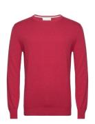 Bs Jupiter Regular Fit Knitwear Tops Knitwear Round Necks Red Bruun & ...