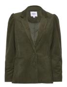 Akikosz Blazer Blazers Single Breasted Blazers Green Saint Tropez