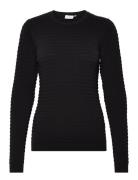 Kaella Knit Pullover Tops Knitwear Jumpers Black Kaffe