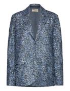 Vanille Sequins Blazers Single Breasted Blazers Blue Zadig & Voltaire