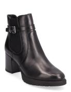 Women Boots Shoes Boots Ankle Boots Ankle Boots With Heel Black Tamari...