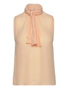 Top Tops Blouses Sleeveless Pink Emporio Armani