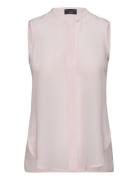 Shirt Tops Blouses Sleeveless Pink Emporio Armani