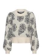 Cherika Tops Knitwear Jumpers Cream Baum Und Pferdgarten