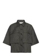 Cmwood-Shirt Tops Shirts Short-sleeved Black Copenhagen Muse