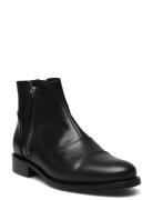 Boots Shoes Boots Ankle Boots Ankle Boots Flat Heel Black Billi Bi