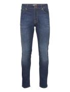 Slh175-Slimleon 31604 D.blue Soft Noos Bottoms Jeans Slim Blue Selecte...