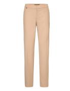 Straight-Leg Trouser Bottoms Trousers Straight Leg Beige Lauren Ralph ...