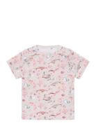 T-Shirt Ss Aop Tops T-shirts Short-sleeved Multi/patterned Minymo