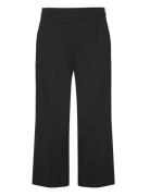 Vmsara Hr 7/8 Straight Pant Boo Bottoms Trousers Straight Leg Black Ve...