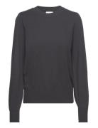 Nuedna Pullover Tops Knitwear Jumpers Grey Nümph