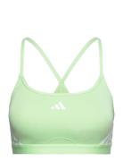 Aerct Ls 3S Bra Sport Bras & Tops Sports Bras - All Green Adidas Perfo...