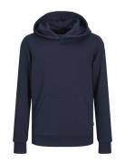 Jjebradley Sweat Hood Noos Jnr Tops Sweat-shirts & Hoodies Hoodies Nav...