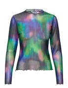 Ensofie Ls T-N Tee Aop 7042 Tops T-shirts & Tops Long-sleeved Multi/pa...