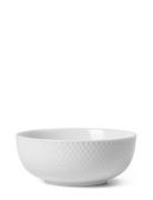 Rhombe Bowl Ø15.5 Cm White Home Tableware Bowls Breakfast Bowls White ...