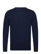 Pullover Long Sleeve Tops Knitwear Round Necks Navy Marc O'Polo