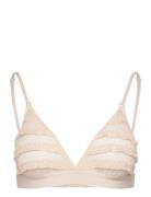 Uma Lingerie Bras & Tops Soft Bras Bralette Cream Love Stories