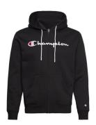 Hooded Full Zip Sweatshirt Sport Sweat-shirts & Hoodies Hoodies Black ...