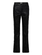 Pistol Velvet Glitter Bottoms Trousers Straight Leg Black Zadig & Volt...