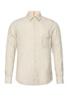 Relegant_6 Tops Shirts Casual Beige BOSS